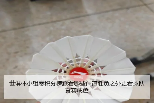 世俱杯小组赛积分榜藏着哪些门道胜负之外更看球队真实成色（kaiyun）